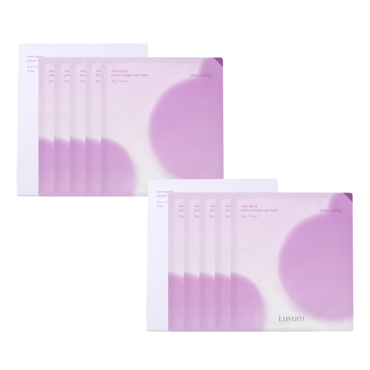 Slow Aging Phyto Collagen Gel Mask (Twin Pack)