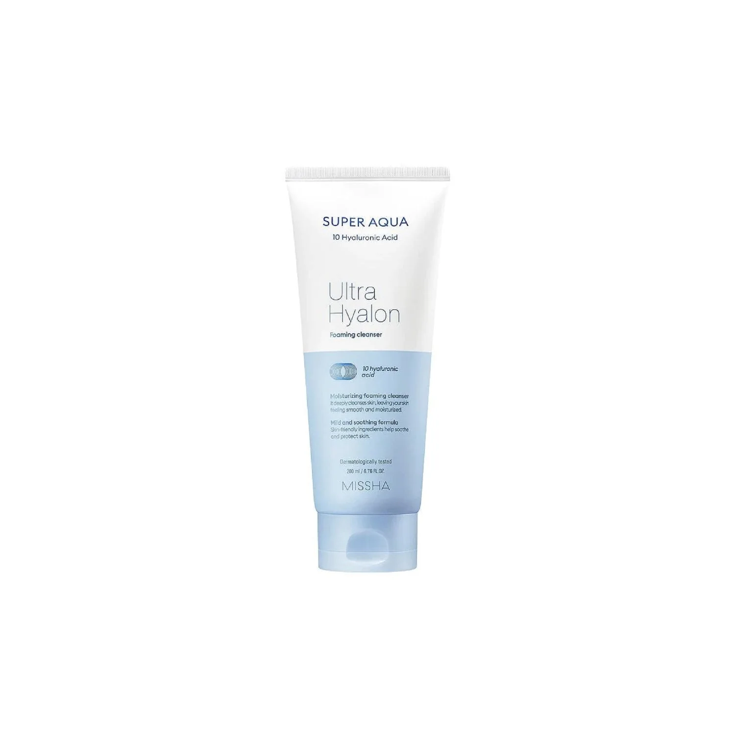 Super Aqua Ultra Hyalron Foaming Cleanser 200ml