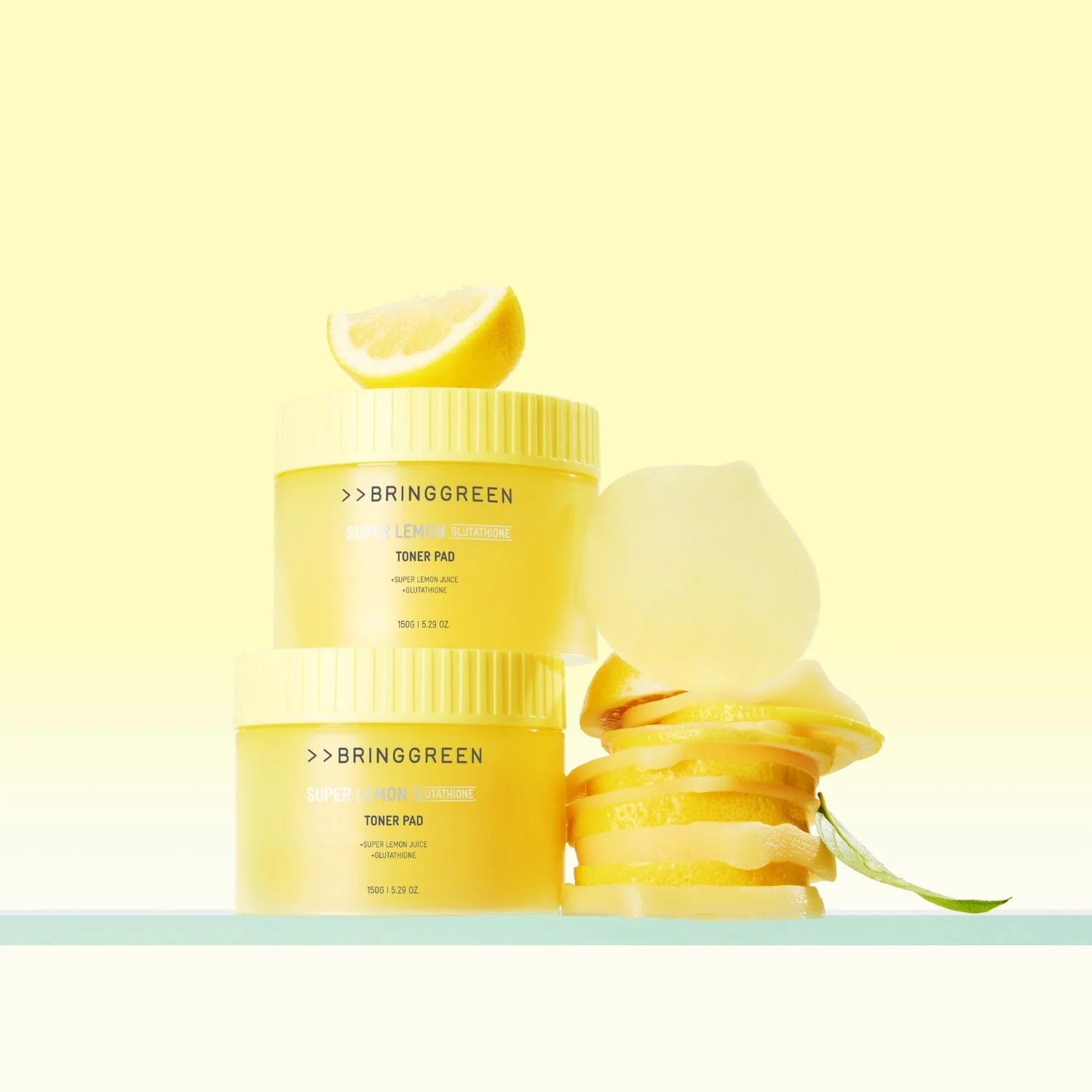 Super Lemon Glutathione Toner Pad Refill Set - Image 3