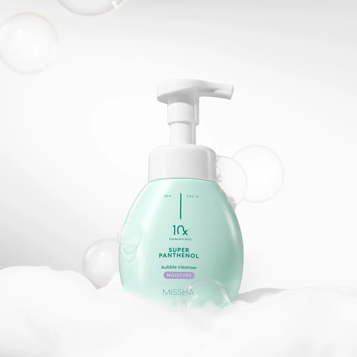 Super Panthenol Bubble Cleanser Moisture 200ml - Image 2