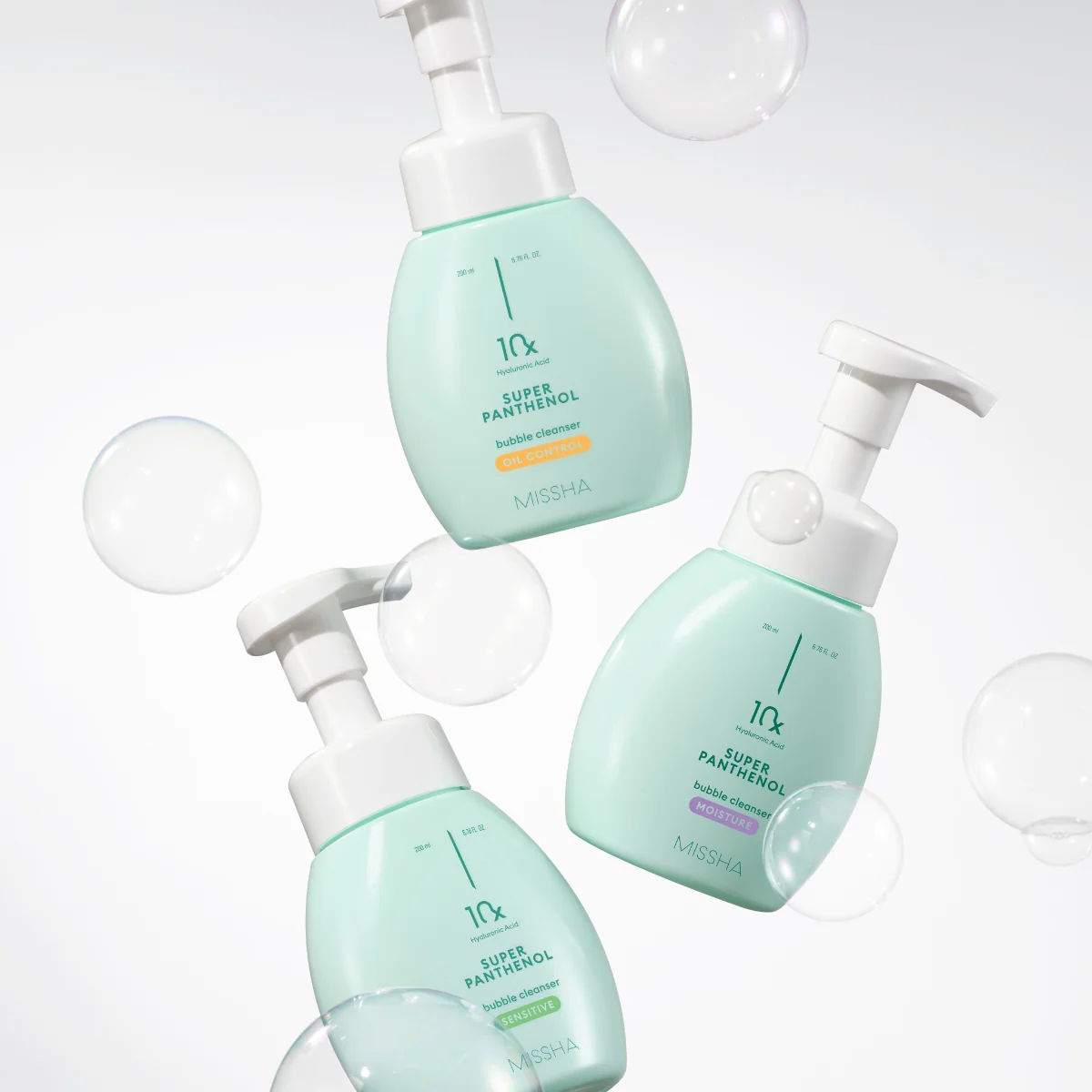 Super Panthenol Bubble Cleanser Moisture 200ml - Image 4