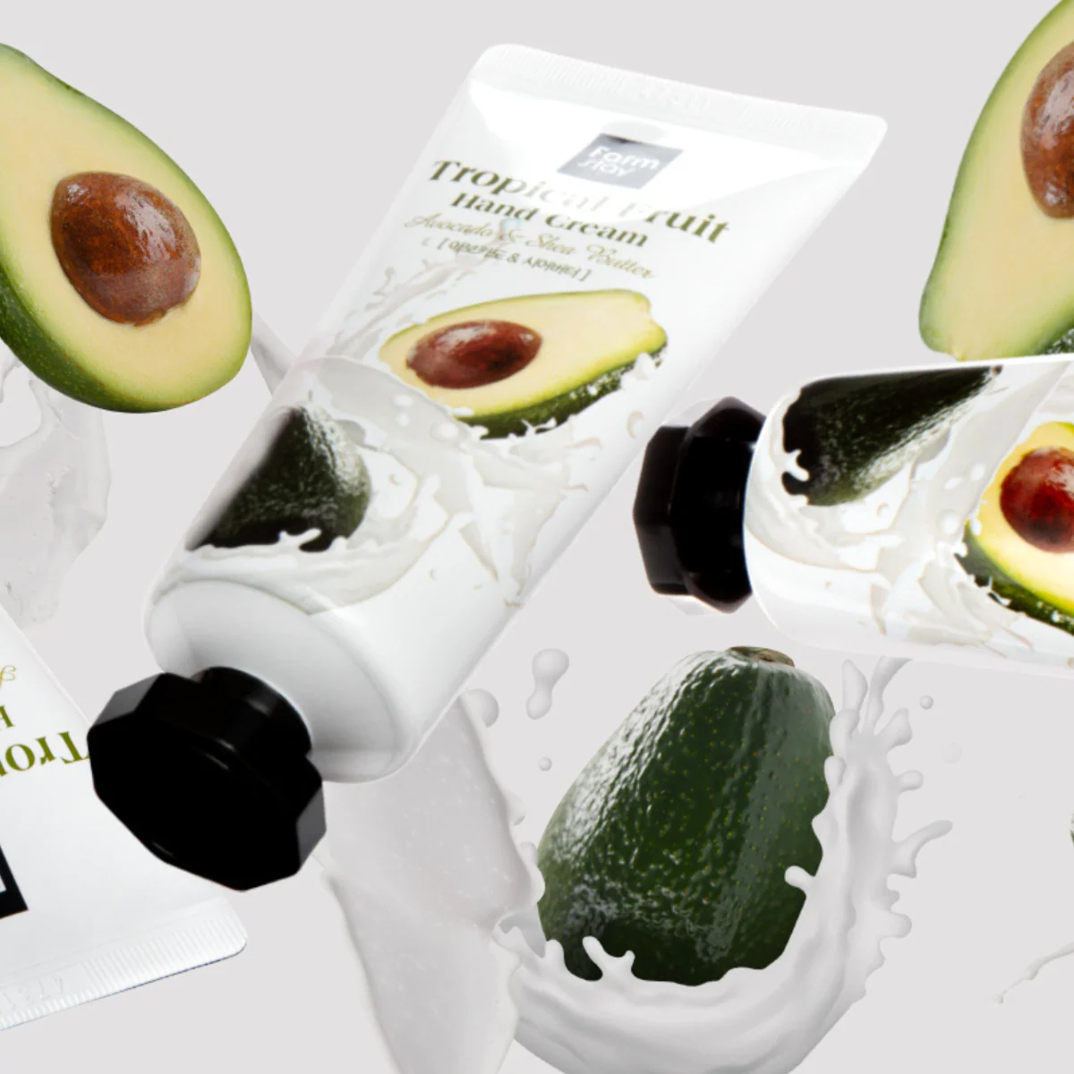 Tropical Fruit Hand Cream Avocado & Shea Butter 50ml - Image 4