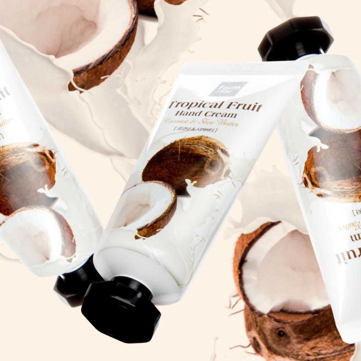 Tropical Fruit Hand Cream Coconut & Shea Butter 50ml - Image 4