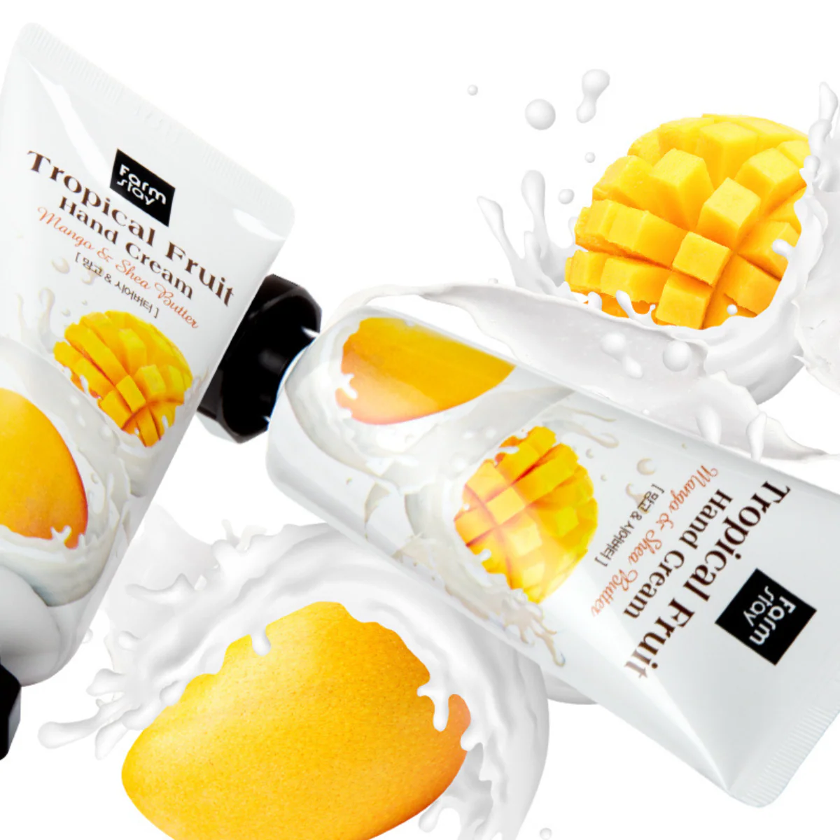 Tropical Fruit Hand Cream Mango & Shea Butter 50ml - Image 3