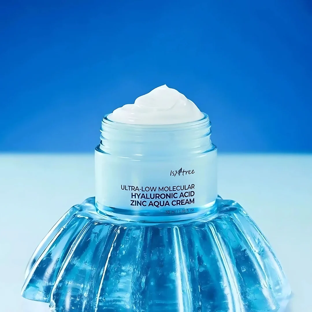 Ultra-Low Molecular Hyaluronic Acid Zinc Aqua Cream 80ml - Image 2
