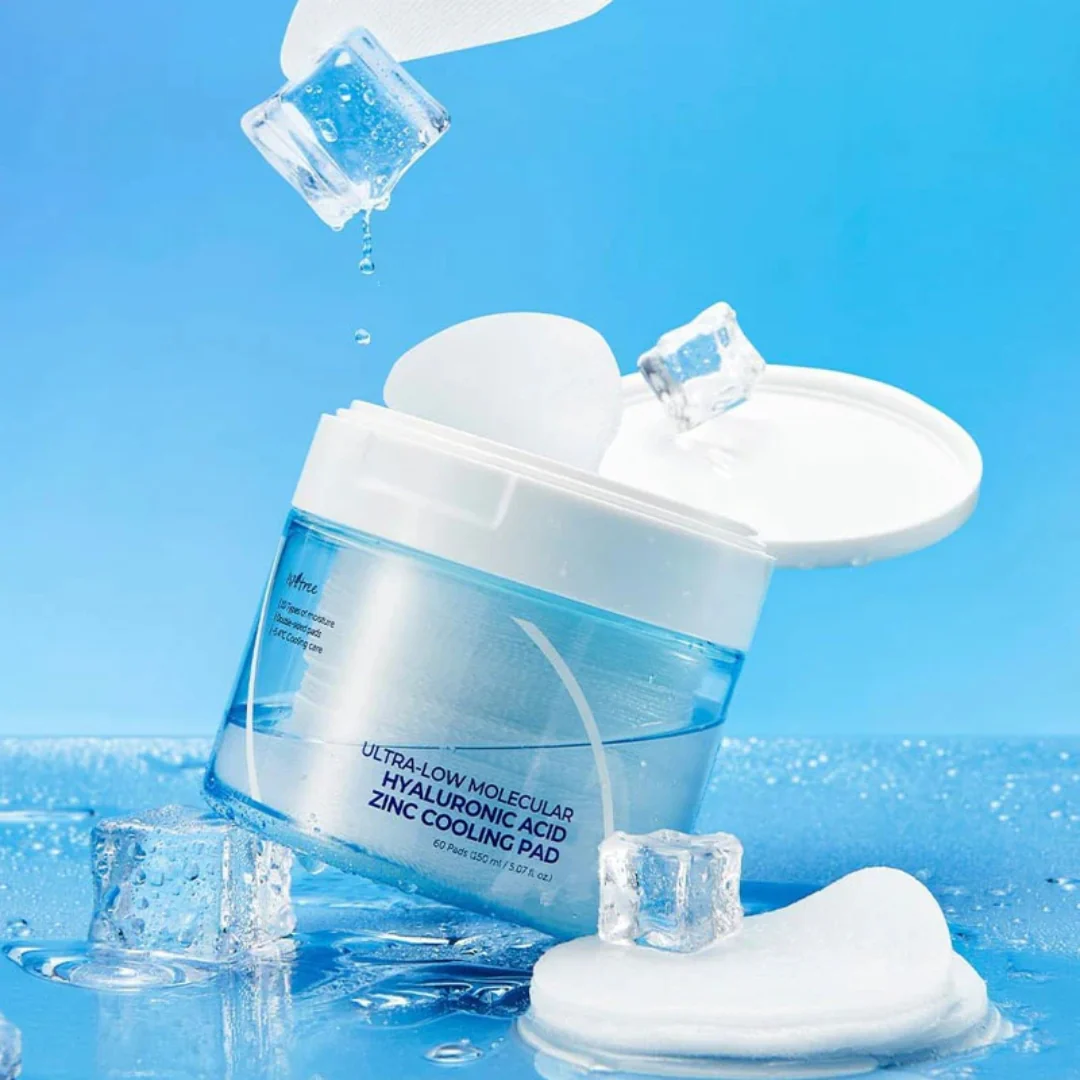 Ultra-Low Molecular Hyaluronic Acid Zinc Cooling Pad 150ml - Image 4