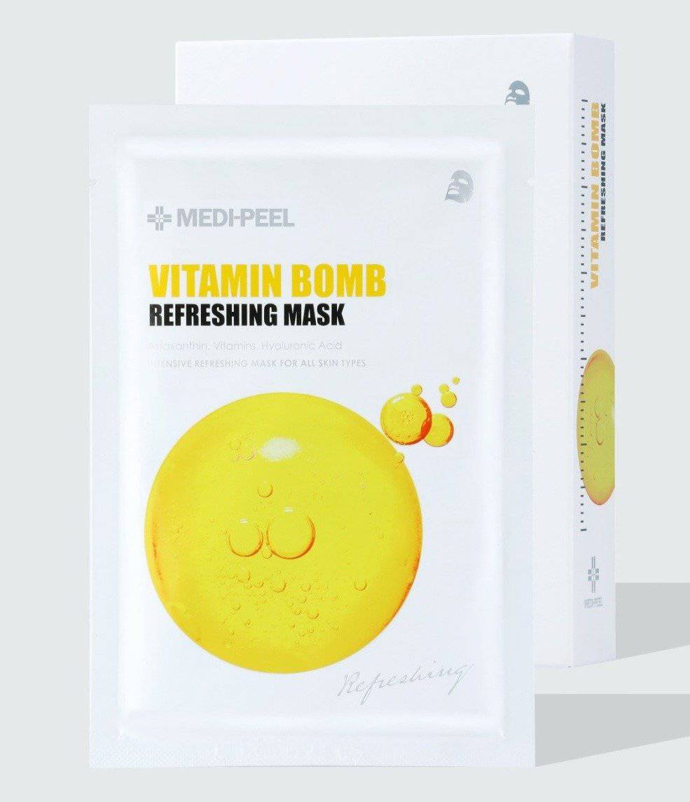 Vitamin Bomb Refreshing Mask 25ml x 10ea - Image 3