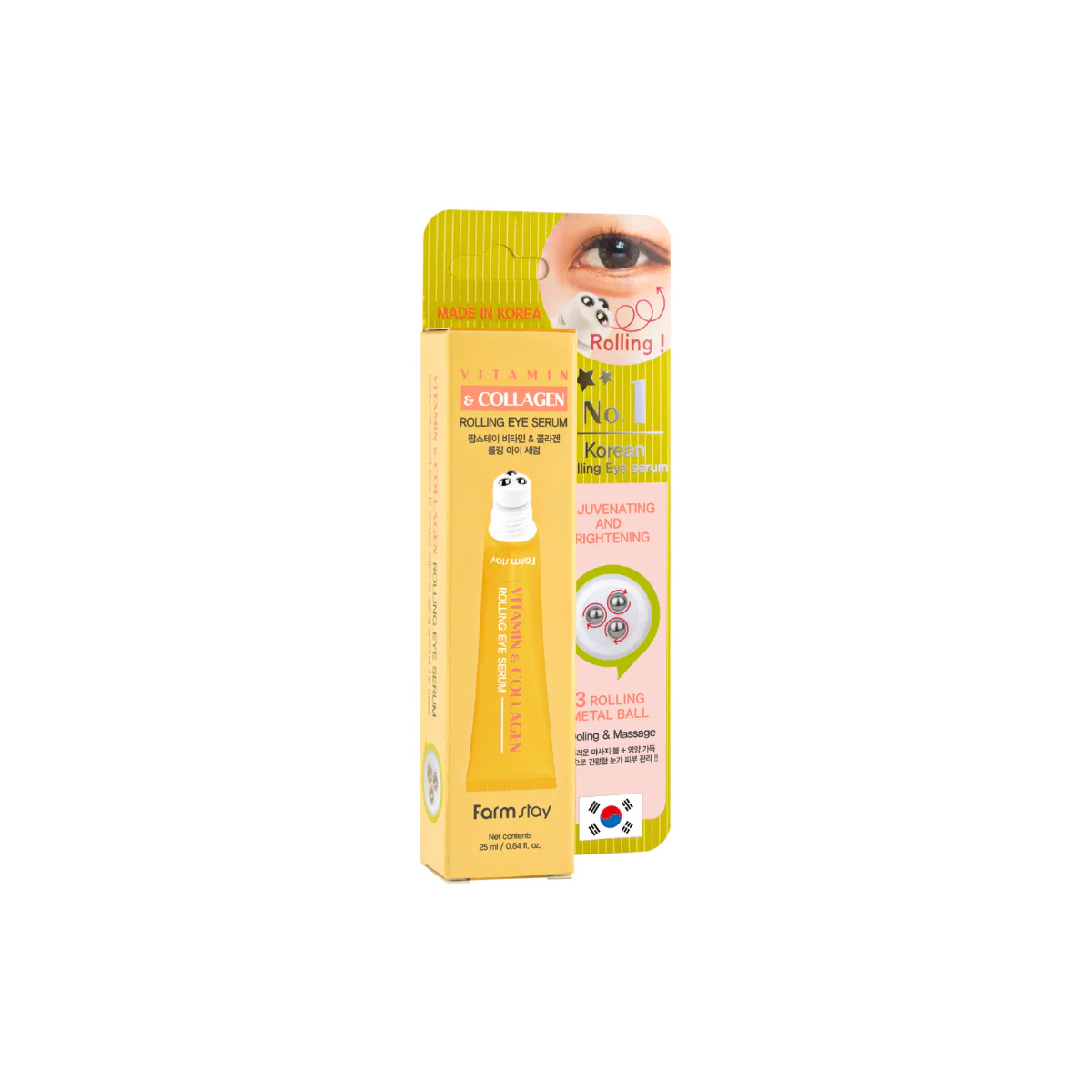 Vitamin & Collagen Rolling Eyeserum 25ml - Image 2