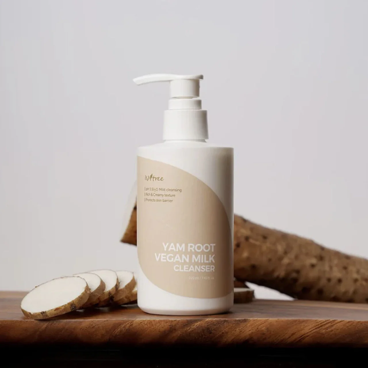 Yam Root Vegan Milk Cleanser 220ml - Image 2