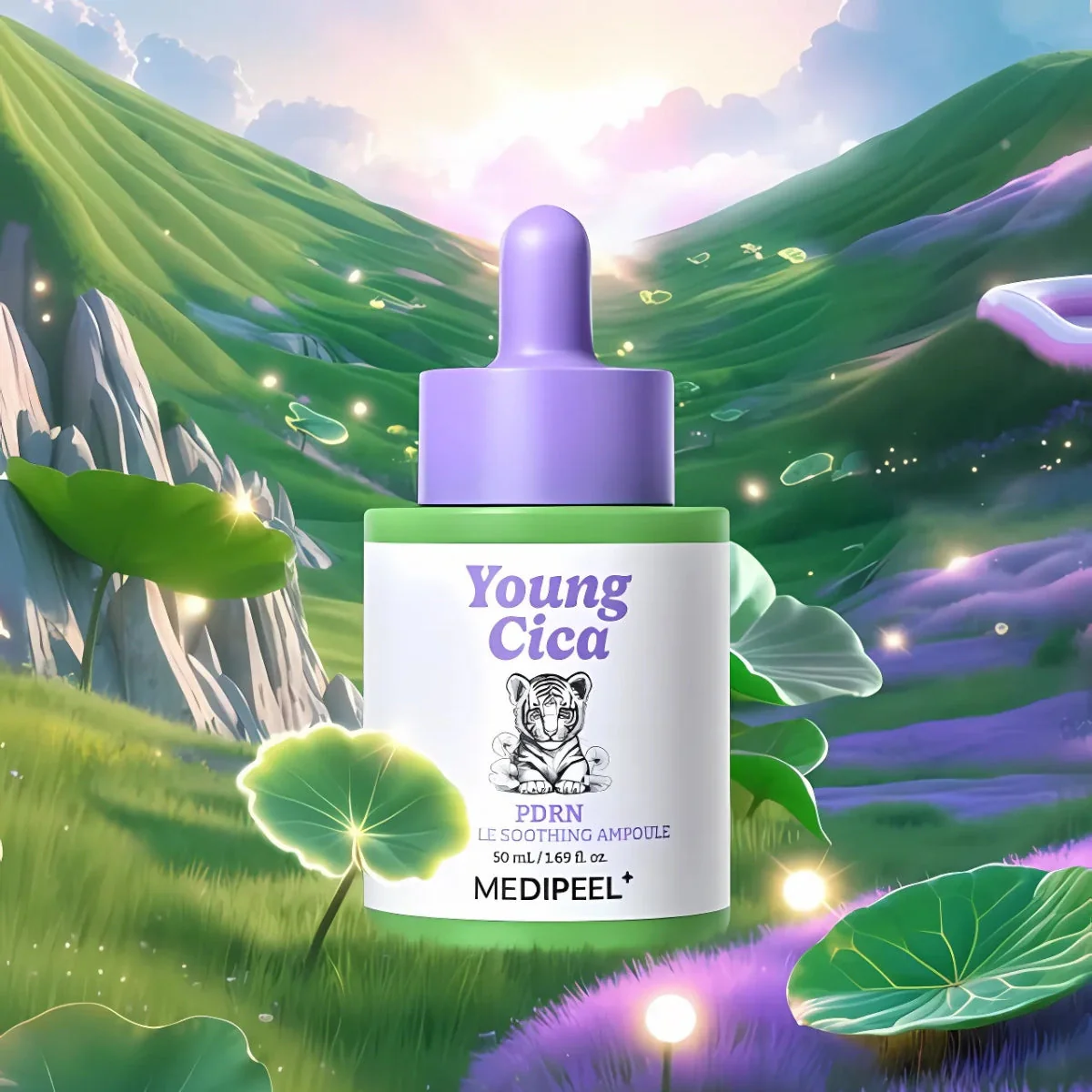 Young Cica Pdrn Trouble Soothing Ampoule 50ml - Image 3