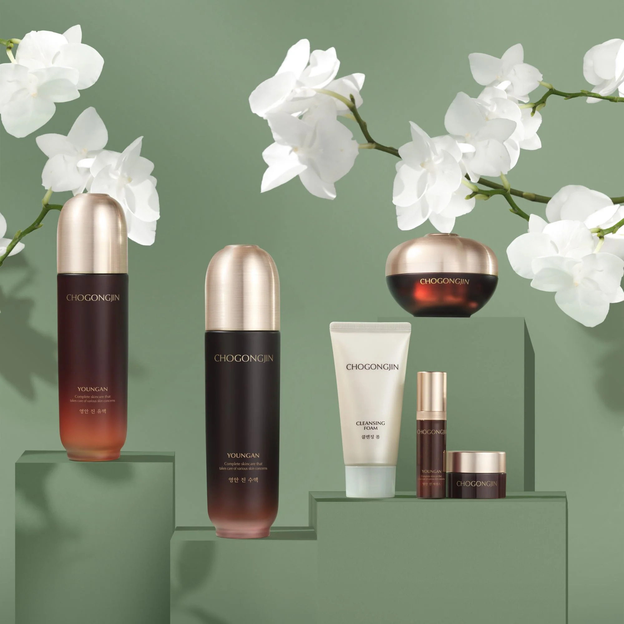 CHOGONGJIN YOUNGAN SKIN CARE SET 3pc - Image 2