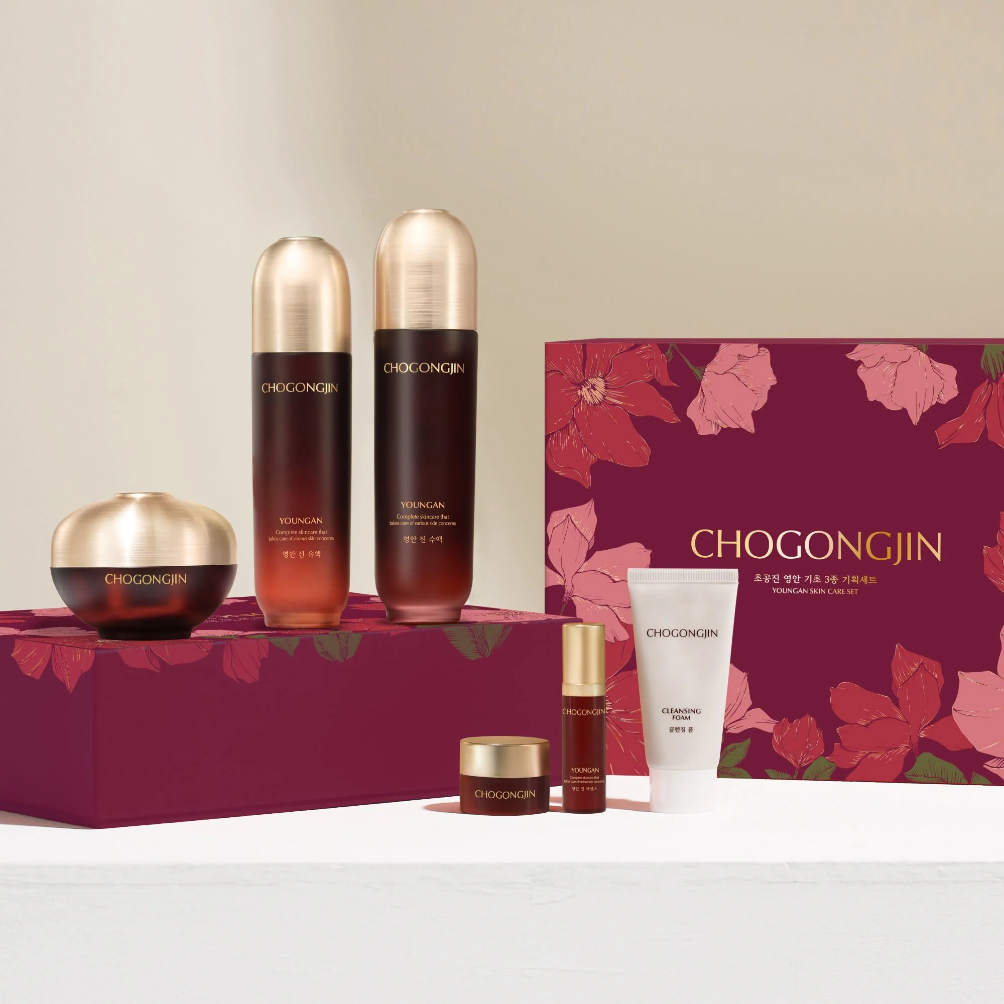 CHOGONGJIN YOUNGAN SKIN CARE SET 3pc - Image 3